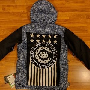 686 x Crooks & Castles Snowboarding jacket